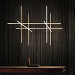 Gridline Linear Chandelier
