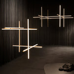 Gridline Linear Chandelier