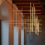 Gridline Linear Chandelier