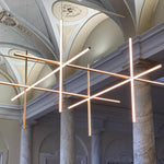 Gridline Linear Chandelier