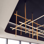 Gridline Linear Chandelier