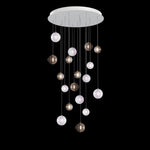 Cosmic Sphere Cascade Chandelier
