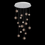 Cosmic Sphere Cascade Chandelier