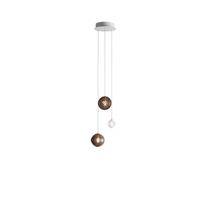 Cosmic Sphere Cascade Chandelier