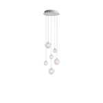 Cosmic Sphere Cascade Chandelier