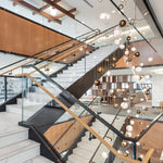 Cosmic Sphere Cascade Chandelier