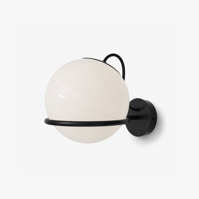 Cradled Globe Wall Sconce