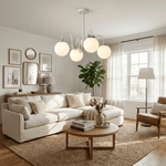 Cream Cherry Chandelier