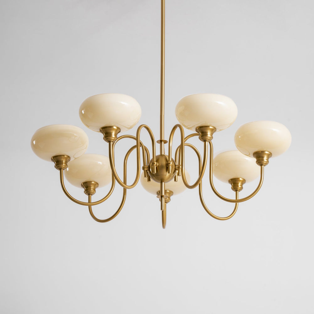 Creamy Persimmon Chandelier
