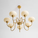 Creamy Persimmon Chandelier