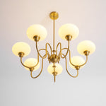 Creamy Persimmon Chandelier
