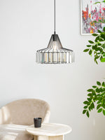 Crystal Drum Pendant Lamp – Sophisticated Modern Glass