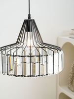 Crystal Drum Pendant Lamp – Sophisticated Modern Glass
