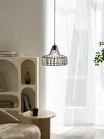 Crystal Drum Pendant Lamp – Sophisticated Modern Glass