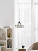 Crystal Drum Pendant Lamp – Sophisticated Modern Glass