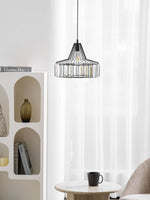 Crystal Drum Pendant Lamp – Sophisticated Modern Glass