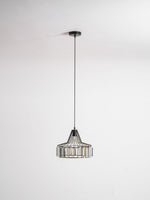 Crystal Drum Pendant Lamp – Sophisticated Modern Glass