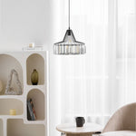 Crystal Drum Pendant Lamp – Sophisticated Modern Glass