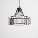 Crystal Drum Pendant Lamp – Sophisticated Modern Glass