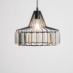 Crystal Drum Pendant Lamp – Sophisticated Modern Glass