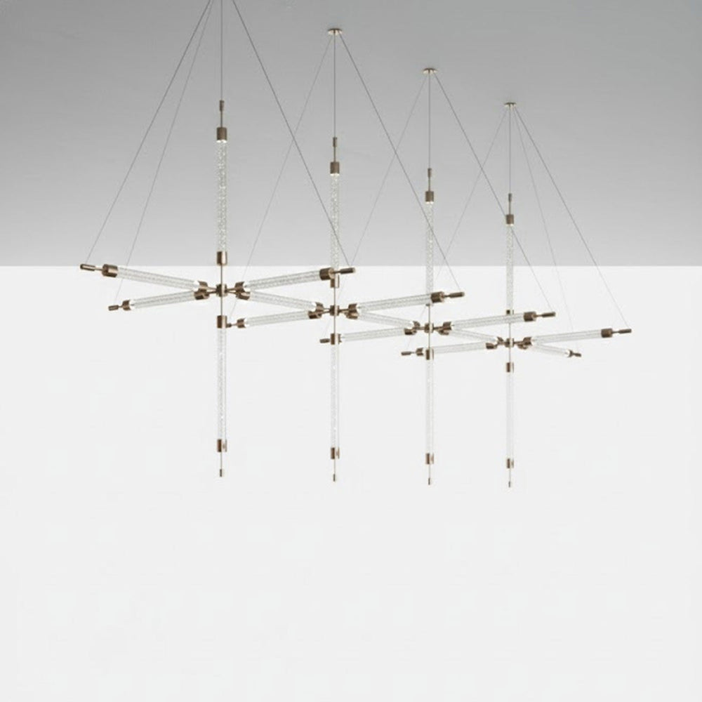 Crystal Grid Customize Chandelier