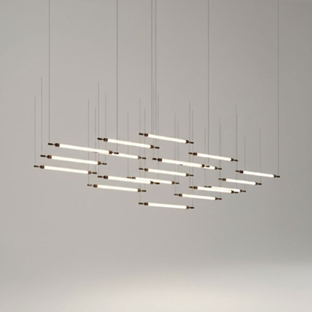 Crystal Grid Customize Chandelier