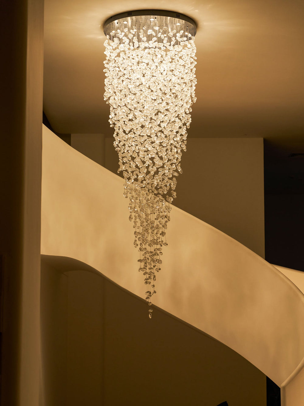 Crystal Stone Chandelier