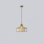 Crystal Drum Pendant Lamp – Sophisticated Modern Glass