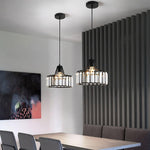 Crystal Drum Pendant Lamp – Sophisticated Modern Glass