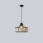 Crystal Drum Pendant Lamp – Sophisticated Modern Glass