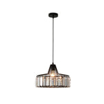 Crystal Drum Pendant Lamp – Sophisticated Modern Glass