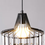 Crystal Drum Pendant Lamp – Sophisticated Modern Glass