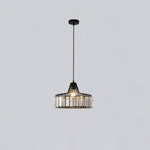 Crystal Drum Pendant Lamp – Sophisticated Modern Glass