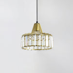 Crystal Drum Pendant Lamp – Sophisticated Modern Glass