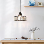 Crystal Drum Pendant Lamp – Sophisticated Modern Glass