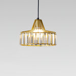 Crystal Drum Pendant Lamp – Sophisticated Modern Glass