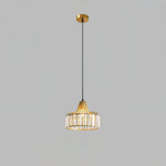 Crystal Drum Pendant Lamp – Sophisticated Modern Glass