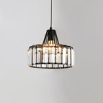Crystal Drum Pendant Lamp – Sophisticated Modern Glass
