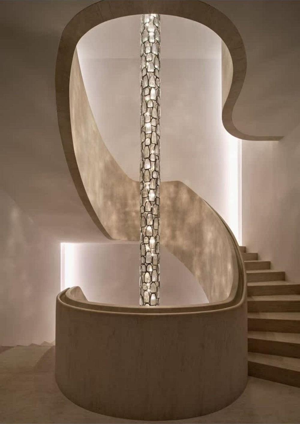 Crystal Mosaic Chandelier