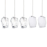 Crystal Rock Cluster Pendant Light