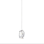 Crystal Rock Cluster Pendant Light