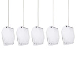 Crystal Rock Cluster Pendant Light