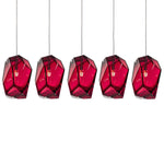 Crystal Rock Cluster Pendant Light