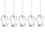 Crystal Rock Cluster Pendant Light
