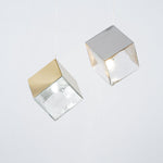 Cubic Luster Cascade Chandelier