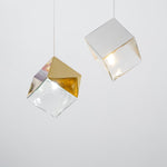 Cubic Luster Cascade Chandelier