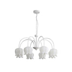 Curved Arm Bell Chandelier