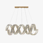 Curved LED Chandelier