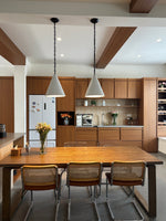 Cuspide Plaster Cone Pendant Light