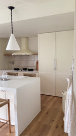 Cuspide Plaster Cone Pendant Light